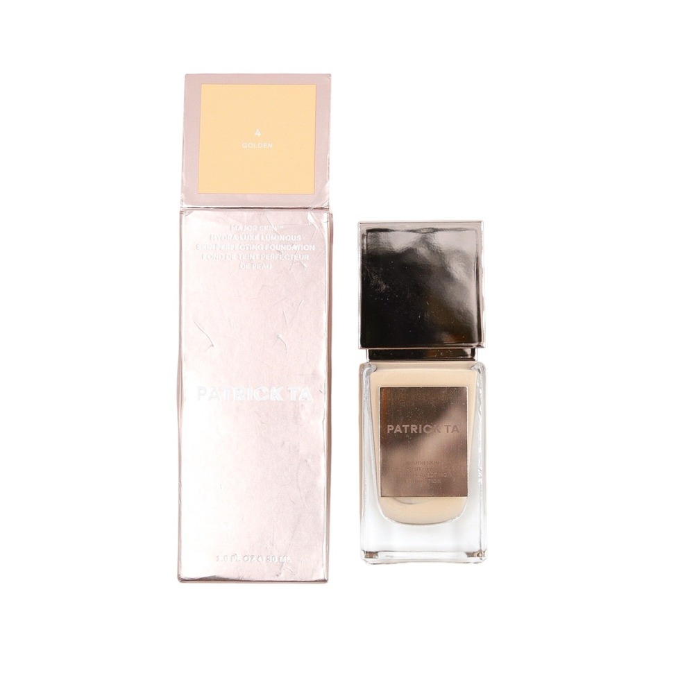 Patrick Ta - Major Skin Hydra-Luxe Luminous Skin Foundation - 4 Golden - 1 oz